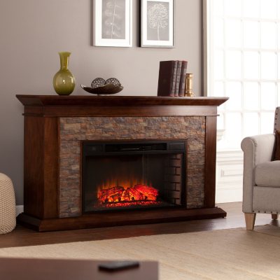 Sale Cumberland Electric Fireplace Whiskey Maple Sc3209 Best