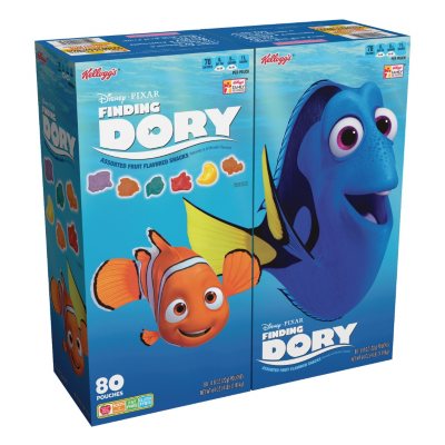 UPC 038000145964 product image for Disney Pixar Finding Dory Fruit Snacks (80 ct.) | upcitemdb.com