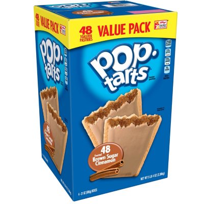 UPC 038000182778 product image for Kellogg's Pop-Tarts, Frosted Brown Sugar Cinnamon (48 ct.) | upcitemdb.com