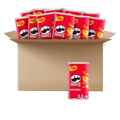 UPC 038000845635 product image for Pringles Original Grab 'n' Go Potato Chips - 2.36 oz. - 12 pk. | upcitemdb.com
