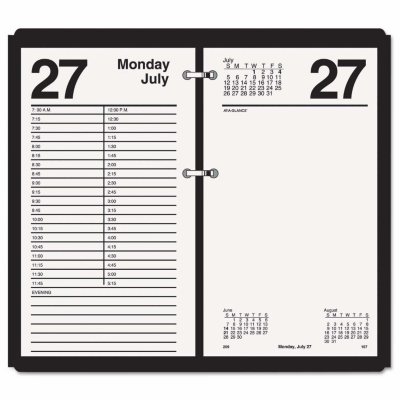 UPC 038576004566 product image for AT-A-GLANCE - Large Desk Calendar Refill, 4 1/2 x 8, White - 2016 | upcitemdb.com