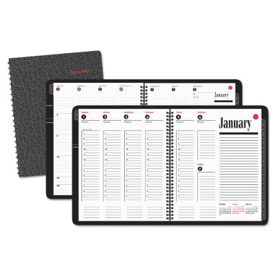 AT-A-GLANCE - 800 Range Weekly/Monthly Appointment Book, 8 1/2 x 11, White -  2016