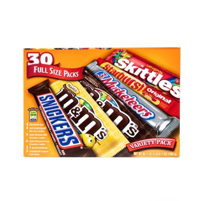 chocolate bar pack mix variety mars ct candy sam club bars samsclub