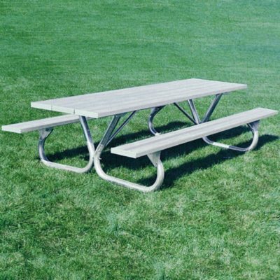 Heavy-Duty Picnic Table with Treated Wood - 6' - Sam's Club