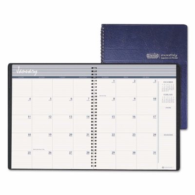 House of Doolittle - Ruled Monthly Planner, 14-Month December-January, 8-1/2 x 11, Blue -  2015-2016