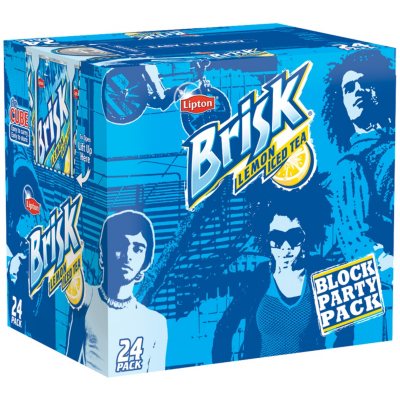 Lipton Brisk Lemon Iced Tea - 12 oz. cans - 24 pk.