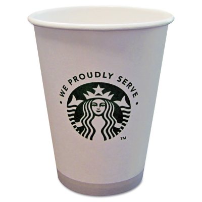 UPC 041165020601 product image for Starbucks Hot Cups, 12oz, White with Green Logo - 1000/Carton | upcitemdb.com