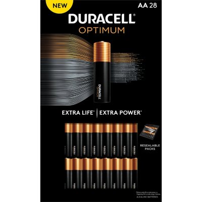 UPC 041333033303 product image for Duracell Optimum AA Batteries- Resealable Package (28 pk.) | upcitemdb.com