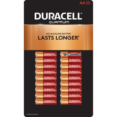 Duracell Quantum Alkaline AA Batteries (36 Pk.) - Sam's Club