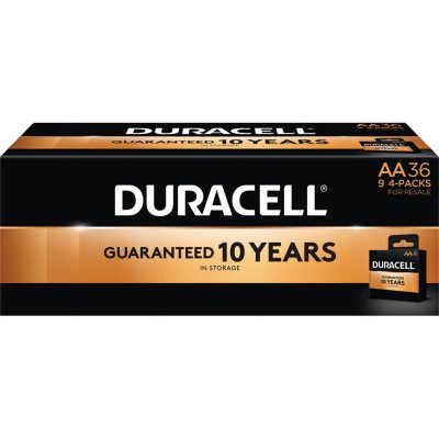 Duracell Coppertop Alkaline AA Batteries for Resale (36 Pk.)