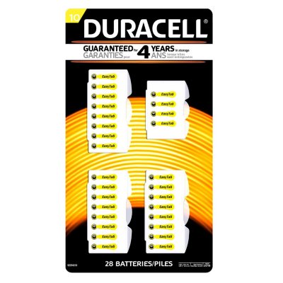 UPC 041333665979 product image for Duracell Hearing Aid Size #10 Batteries 28ct. | upcitemdb.com