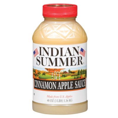 Indian Summer Old Fashioned Cinnamon Applesauce (8 pk., 48 oz.)