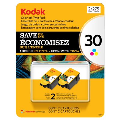 Kodak 30 Series Color Ink Cartridge - Twin Pack
