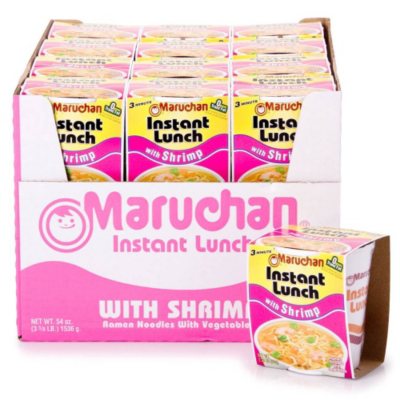 UPC 041789501258 product image for Maruchan Instant Lunch With Shrimp (2.25 oz. pk, 24 ct.) | upcitemdb.com