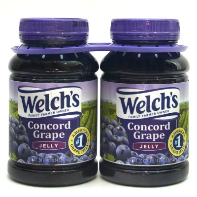 UPC 041800501618 product image for Welch's Concord Grape Jelly (30 oz, 2 pk.) | upcitemdb.com