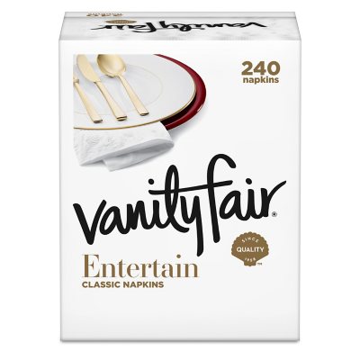 UPC 042000355834 product image for Vanity Fair Napkins, 3-ply (240ct.) | upcitemdb.com