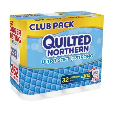 Quilted Northern Ultra Soft & Strong 2-ply Bathroom Tissue (32 jumbo ...