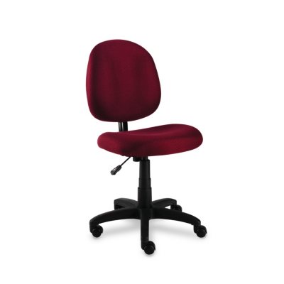 Alera Essentia Series Swivel Task Chair - Burgundy