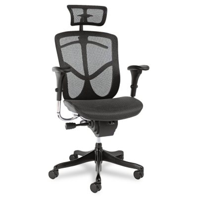 UPC 042167381103 product image for Alera EQ Series Ergonomic High Back Mesh Chair, Black | upcitemdb.com