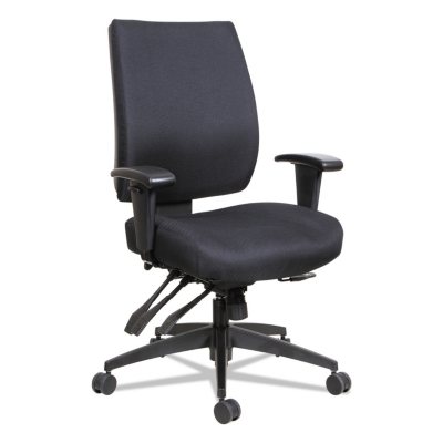 UPC 042167393458 product image for Alera Wrigley Series High Performance Mid-Back Multifunction Task Chair, Black | upcitemdb.com