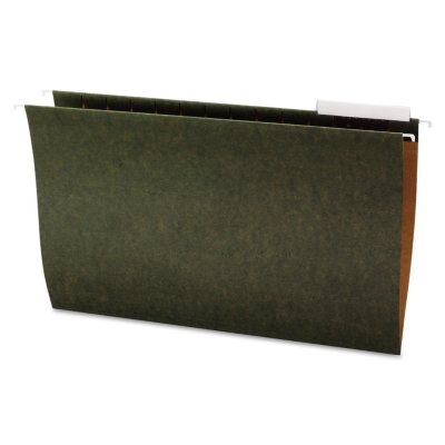 Office Impressions 1/3  Tab Hanging File Folders, Standard Green (Legal, 25 ct.)