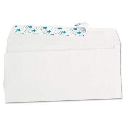 Office Impressions - White Envelopes, #10, Peel Strip - 500 Count