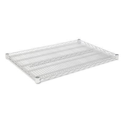 Alera Industrial Wire Shelving Extra Wire Shelves - Silver - 36"W x 24"D - 2 Shelves/Carton