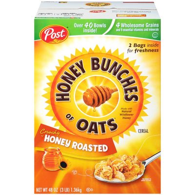 Post Honey Bunches of Oats Honey Roasted Cereal (48 oz.)