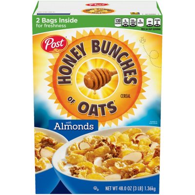 Post Honey Bunches of Oats with Crispy Almonds (48 oz.)