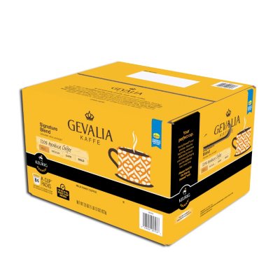 UPC 043000057186 product image for Gevalia Single Serve Coffee Cup Signature Blend 84 CT | upcitemdb.com