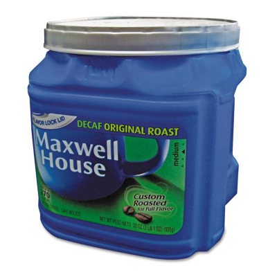 Maxwell House Decaffeinated Ground Coffee - 29.3 oz.