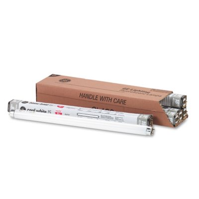 GE Fluorescent Light Tubes - 15 Watts - 6 pk.
