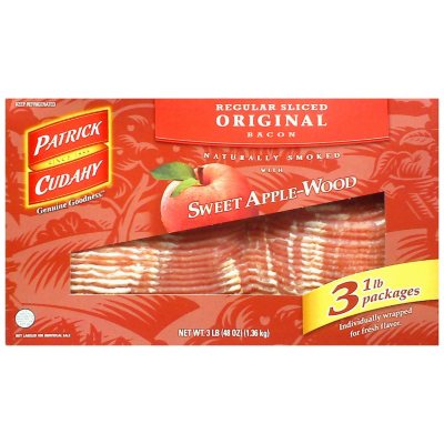 Patrick Cudahy Bacon 1 lb. - 3 pks.