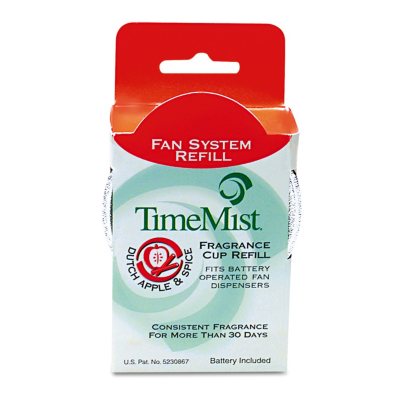 TimeMist Fan Fragrance Refill Apple & Spice