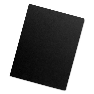 Fellowes - Executive Presentation Binding System Covers, 11-1/4 x 8-3/4, Black -  200/Pack