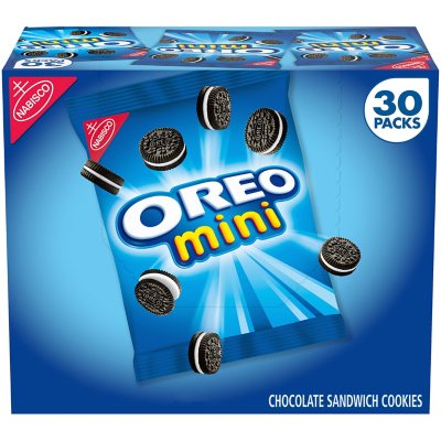 Nabisco Mini Oreo Chocolate Sandwich Cookies - 1.5 oz. - 30 pk.