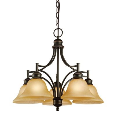 Bristol by Design House Oil Rubbed Bronze Chandelier