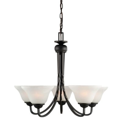Drake by Design House Oil Rubbed Bronze Chandelier