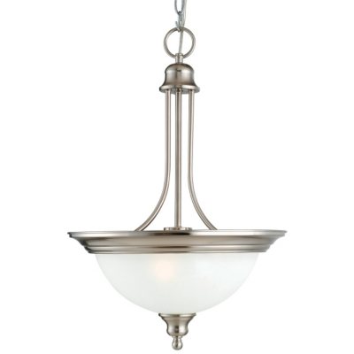 Bristol by Design House Satin Nickel Pendant