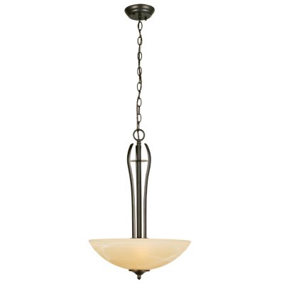 Design House 3-Light Pendant Trevie Collection Oil Rubbed Bronze
