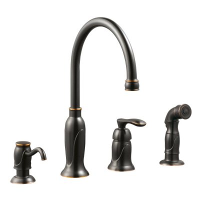 Madison by Design House Oil Rubbed Bronze Kitchen Faucet
