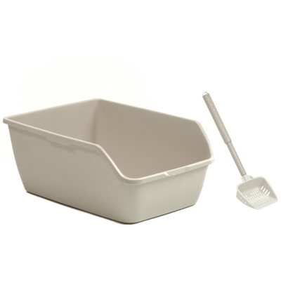 Suncast Litter Pan with Telescoping Litter Scoop - Extra Large