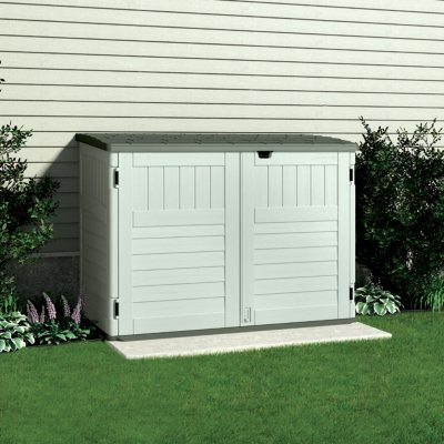  Storage Shed http://www.samsclub.com/sams/trash-can-shed/prod10450051