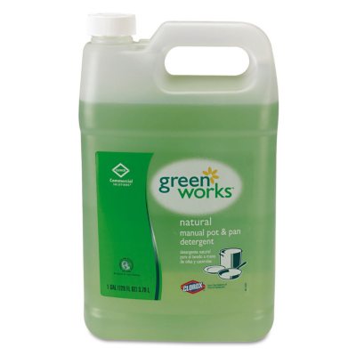 UPC 044600303888 product image for Green Works Manual Pot & Pan Dish Liquid, Original (1 gal. Bottle) | upcitemdb.com