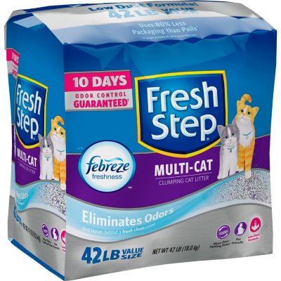 UPC 044600305042 product image for Fresh Step Multi-Cat Scoopable Cat Litter, Scented (42 lb.) | upcitemdb.com