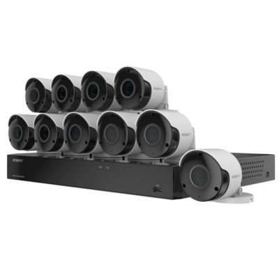 UPC 044701000082 product image for Wisenet 16-Channel 5MP DVR Surveillance System with 2TB Hard Drive, 10-Camera 5M | upcitemdb.com