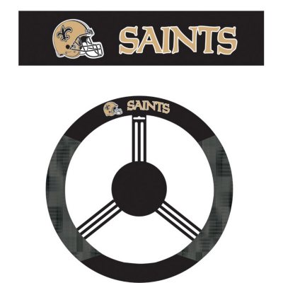 NFL New Orleans Saints Steering Wheel Cover