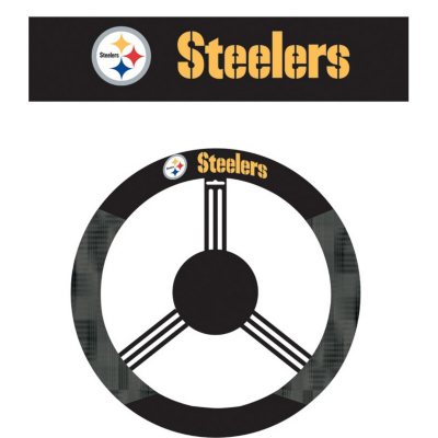 NFL Pittsburgh Steelers Steering Wheel Cover