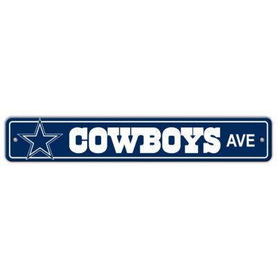 NFL Dallas Cowboys Street Sign
