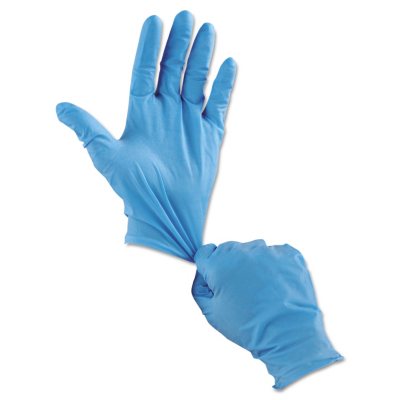 Memphis Nitri-Shield Disposable Nitrile Gloves, Extra-Large - Blue (Box of 50)